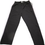 Nike Vintage  Track Pants Black White Side Stripe Athletic Joggers Women Large Photo 0