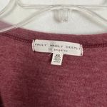 Truly Madly Deeply UOF Ruffle Hem Oversized Cropped Top Size XS Photo 1