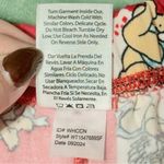 Red Cherub Print Cropped Pajama Set Size Large Photo 8