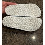 Birkenstock Arizona Metallic Silver Leather Sandals - Women's Size 7 Photo 3