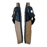 Birkenstock Ibiza Sandals Black Patent Birko-Flor Two Strap Slip On Women’s US 7 Photo 5