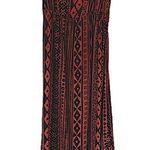 Earthbound Trading Company Bohemian Tribal Tank Smocked Maxi Dress Women’s Small Photo 0