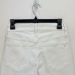 Madewell Kick Out Crop Jeans Pure White Stretch Mid Rise Flare Denim US 25 NWT Photo 11