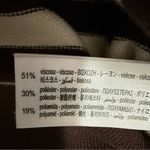 ZARA  women’s brown and beige striped cardigan Size large Photo 3