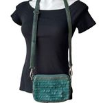 Cowboysbag Amsterdam Forest Green Layered Flaps Leather Crossbody. Photo 0