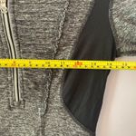 Lululemon Gray Black Quarter Zip Run Your Heart Out Pullover Women's size 2 Photo 9