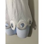 CARVEN WHITE CUTOUT CIRCLE HEM 100% COTTON RACERBACK TANK TOP‎ EUC SIZE XS Photo 2