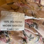 Kindred  mauve with gold embellishment floral blouse Photo 4