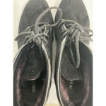 Madden Girl Womans  Dallyy Size 5.5 M Black Lace Up Wedge Booties Photo 5