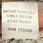 Pink Lily  Button Down Flannel Shirt Front Pocket Pink Flannel Size Small Photo 9