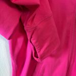 Zella Women's Jacket Zip Up Cowl Neck Thumb Holes Athletic Pink Fuchsia Large Photo 1