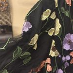 Adelyn Rae  Black Floral Mini Dress Photo 7