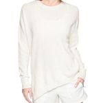 Athleta  Rest Day Asym Crewneck Sweater In Sea Salt Photo 0