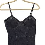 Lac Bleu  Sexy Bustier Denim Mini Dress, Sz S Photo 8