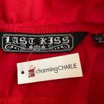 Last Kiss Red Ruffle Vest Junior L NWT Photo 6