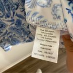 Cabana Life Charleston Sport Tank Dress Blue White Paisley Large Photo 8