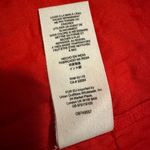 Free People NWT  Counting Daisies Red off The Shoulder Embroidered Mini Dress M Photo 6