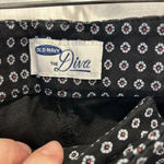 Old Navy The Diva Ankle Pants Women 14 Slim Skinny Stretch Black Maroon White Photo 3