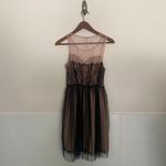 Anthropologie Pins and Needles Black Blush Tutu Lace Mini Dress Size S Photo 5