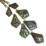 Kendra Scott  Kensey Abalone Statement Bib Necklace Photo 6