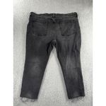 Old Navy  Jeans Women 18 Low Rise Boyfriend Raw Hem Charcoal Wash Denim Pants‎ Photo 1