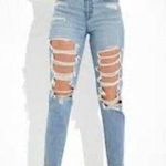American Eagle AE Strigid Distressed Ripped Mom Jeans Women’s Size 10 Regular Photo 1
