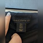 House Of Harlow 1960 Black Slit Side Hem High Waisted Pull On Pants W8 Size 8 Photo 2