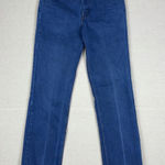 Levi's Vintage 505 Orange Tab Student Womens 26 Blue Mid 80s Straight Leg Jeans Photo 0