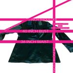 HOUSE OF HARLOW 1960 GREEN SATIN COCKTAIL BLAZER (M) Size M Photo 12