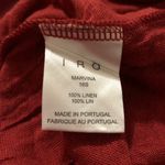 IRO  Marvina Linen Distressed Tee Size XS Photo 8