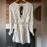 Free People Women's  I Think I Love You Boho mini Dress Size 0 offwhite festival Photo 6