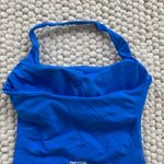 DFYNE  Impact Leggings + Halter Top Electric Blue Photo 18