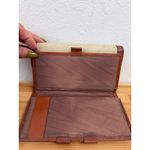 Dooney & Bourke ‎ Vintage All Weather Leather Wallet Brown Tan USA Made Photo 6