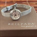 Silpada Silver Weave Band Women's Watch Photo 2