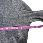 Seven7 Women's | | Blue Metallic Shimmery Long Sleeve V-Neck Flowy Top Photo 5