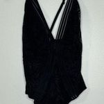 Ambrielle Woman's Large Black Passion Lace V Neck Adjustable Strap Bodysuit Sz S Photo 0