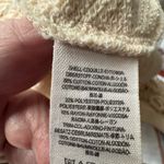 8 Other Reasons Cream Crochet Lace Top Size M Open Back Photo 1