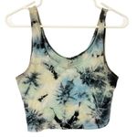 PINK - Victoria's Secret Victoria's Secret PINK Womens Size Medium Tie Dye Lounge Crop Tank Photo 0