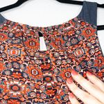 Athleta Red Geo Printed Martinique Faux Wrap Dress Size Small Photo 10