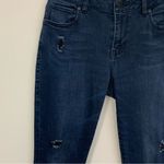 CAbi EUC Dark Dusk Curvy Skinny Distressed Jeans Style 3194 Size 6 Photo 5