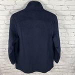 Pendleton Campbell Wool Coat Striped Water Resistant Windblocking Navy L NWOT Photo 2