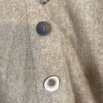 Moon River  Beige Short Sleeve Button Front Dress Women Sz L Photo 3