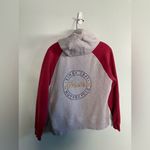 Indian Motorcycle Women's Diamante Icon Hoodie Sweatshirt M Gray Maroon Size M Photo 1