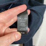 Rag and Bone Navy Blue Linen Blend Piper Cropped Jacket Sz.XL NWT Photo 13