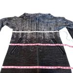 Adidas Z.N.E. Pulse Knit Cover-Up Long Full Zip Jacket Coat Black White Large Photo 13