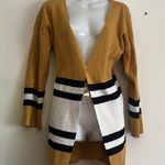 Knit mustard duster /cardigan/ jacket Yellow Size XL Photo 0
