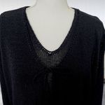 Lane Bryant Black Knit 3/4 Sleeve Cardigan Twinset Sweater Set Sz 18/20 **READ** Photo 3