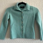 Loro Piana Loro Piana Women's Green Baby Cashmere Cardigan Sweater Italy Size 40/US 4 Photo 0