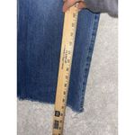Royalty For Me long‎ denim maxi skirt middle slit fray hem size 12  Photo 6