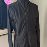 Nike  Training Zenvy Yoga black full zip longsleeve top size large.  Photo 0